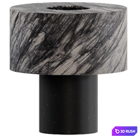 Biso Table Lamp By Gilles Caffier 3D Model Corona