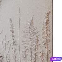 Decorative gypsum panel 9 3D Model Corona