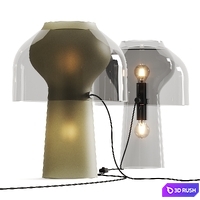 Karman Lilly Table Lamp 3D Model Vray, Corona