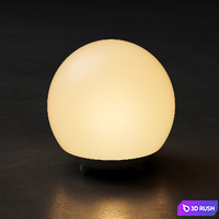IKEA SOLVINDEN solar-powered decorative table lamp 3D Model Corona