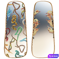 Seletti 3 mirror set 3D Model Vray