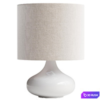 Lampe De Bureau Base Céramique Petit Format 3D Model Corona