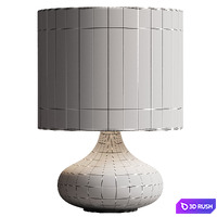 Lampe De Bureau Base Céramique Petit Format 3D Model Corona
