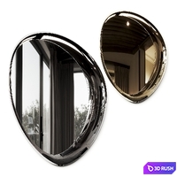 Cattelan Italia Ascot Magnum Mirror 3D Model Vray, Corona