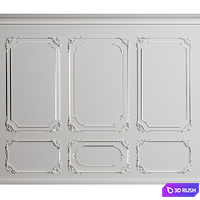 Wall Molding Classic 3D Model Corona