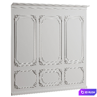 Wall Molding Classic 3D Model Corona