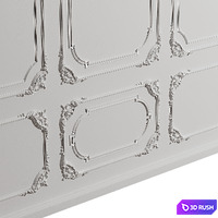 Wall Molding Classic 3D Model Corona