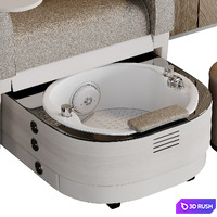 Pedicure and manicure area in the beauty salon 02 3D Model Vray, Corona
