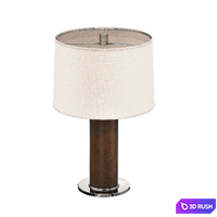 Beckford Leather Table Lamp 3D Model Vray, Corona