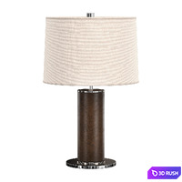 Beckford Leather Table Lamp 3D Model Vray, Corona