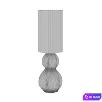 Table lamp Dahna 3D Model Corona