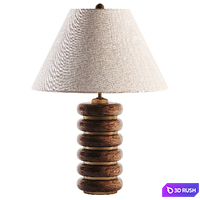 Grayson Table Lamp 3D Model Corona
