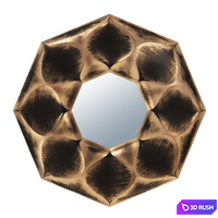 Wall mirror QWERTYRouen 3D Model Vray, Corona