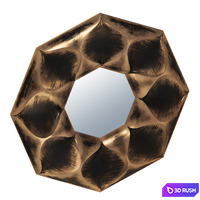 Wall mirror QWERTYRouen 3D Model Vray, Corona