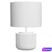 Natural Cole Table Lamp 3D Model Corona