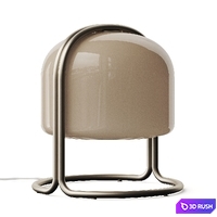 West Elm Remy Table Lamp 3D Model Vray, Corona
