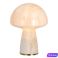 White Porcini Mushroom Table Lamp 3D Model Vray, Corona