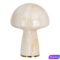 White Porcini Mushroom Table Lamp 3D Model Vray, Corona