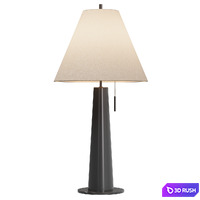 Harold Table Lamp 3D Model Vray, Corona