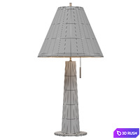 Harold Table Lamp 3D Model Vray, Corona