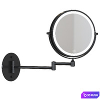Wall-mounted cosmetic mirror 02 3D Model Vray, Corona
