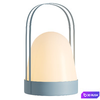 LED TABLE LAMP Misty Blue 3D Model Corona