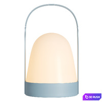 LED TABLE LAMP Misty Blue 3D Model Corona