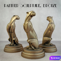 Panthere 3D Model Vray