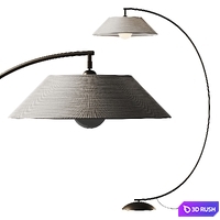 Light &amp; Lamps Circo Arc Floor Lamp 3D Model Vray, Corona