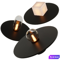 Oran Object Table Lamp 3D Model Corona