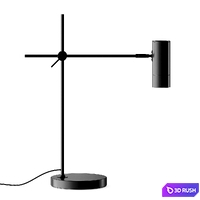 Westwing Collection Cassandra Table Lamp 3D Model Vray, Corona