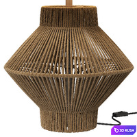 Lulu and Georgia table lamp Renita 3D Model Vray, Corona