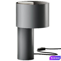 Woud Tangent Table Lamp 3D Model Corona