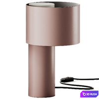 Woud Tangent Table Lamp 3D Model Corona