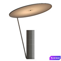 Blue Skies Table Lamp 3D Model Corona