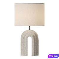 Blanc Arched Table Lamp 3D Model Corona