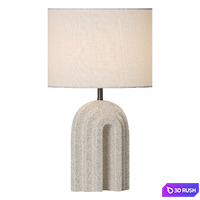 Blanc Arched Table Lamp 3D Model Corona