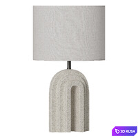 Blanc Arched Table Lamp 3D Model Corona