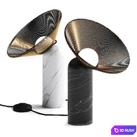 Iris table lamp by bs living 3D Model Vray, Corona
