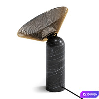 Iris table lamp by bs living 3D Model Vray, Corona