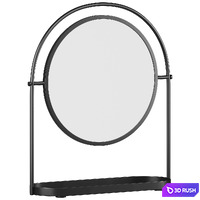 Table mirror Floss | AV 098 3D Model Vray, Corona