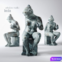 Leda 3D Model Vray