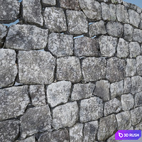 Masonry stone 3000 * 2000 3D Model Vray
