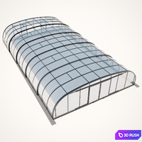Sliding pavilon pool Voeroka PRESTIGE 3D Model Vray