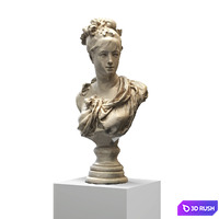 Sculpture 3D Model Vray