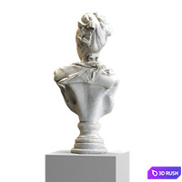 Sculpture 3D Model Vray