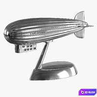 Figurine Zeppelin EICHHOLTZ 3D Model Vray