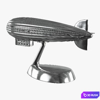 Figurine Zeppelin EICHHOLTZ 3D Model Vray