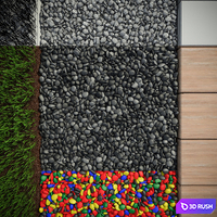 Pebble 3D Model Vray