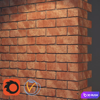 Brickwork 3D Model Vray
